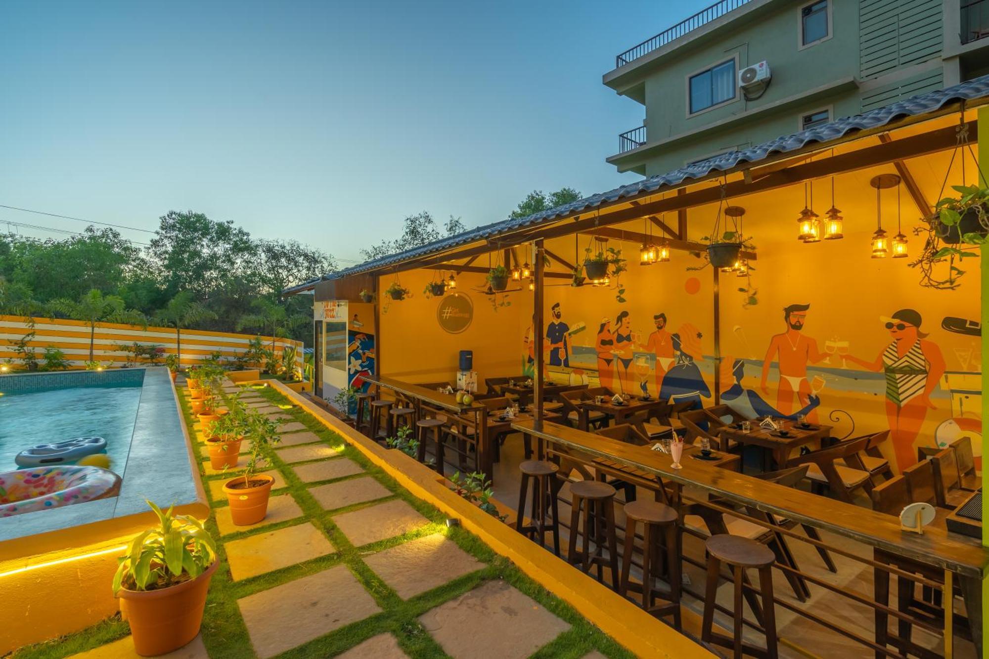 The Social Stays Goa, Morjim Formerly Artbuzz エクステリア 写真