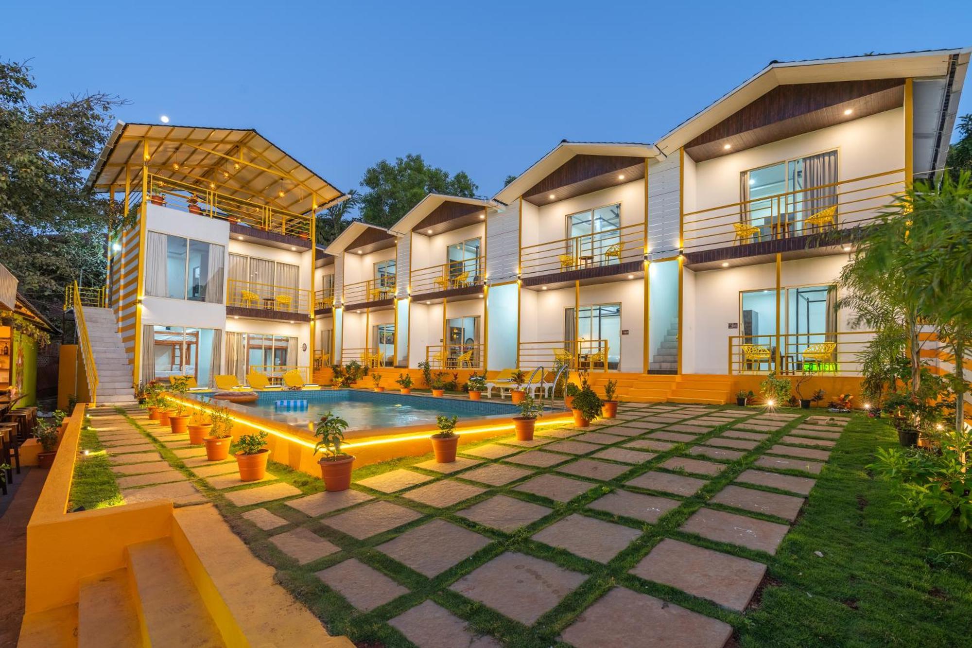 The Social Stays Goa, Morjim Formerly Artbuzz エクステリア 写真